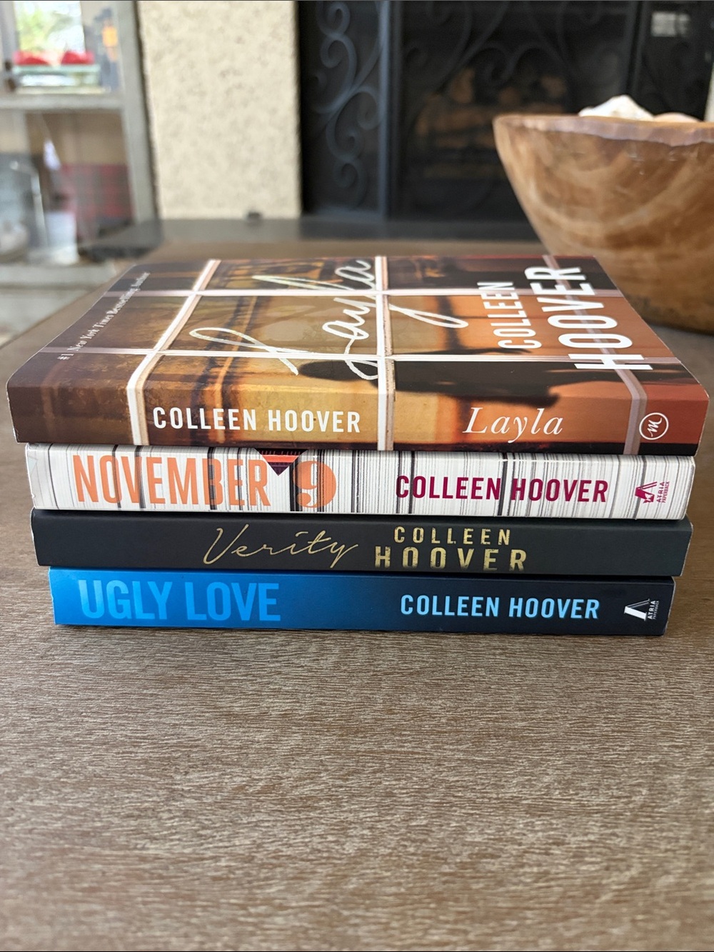 4 Paperback Book Bundle by #1 NY Times Bestselling Author: Colleen Hoover